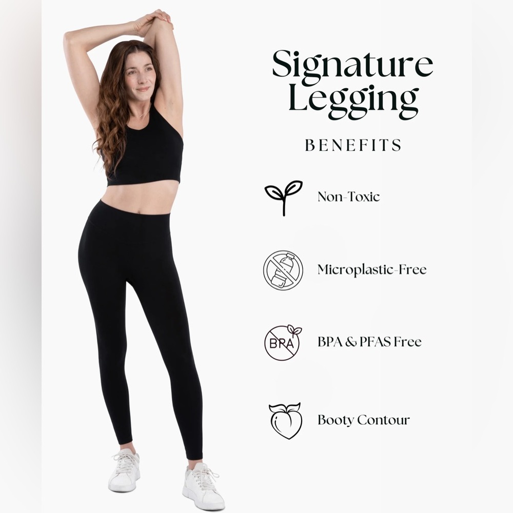 Namarie Signature Leggings - Bagheera Black - Medium Petite
